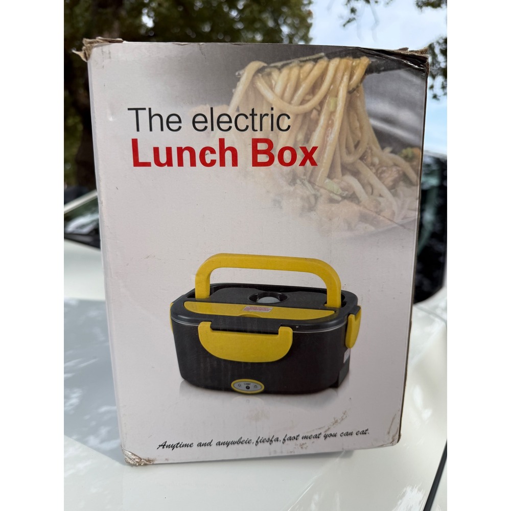 Electric Lunch Box Food Heater 1.5L Portable Warmer 110V 12V 24V Pink ABY-318